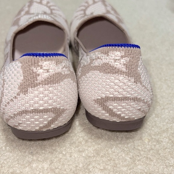 Rothy’s The Flat Pink and Beige - Floral Pattern - Picture 3 of 4